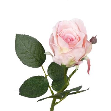 Fleur artificielle Rose VRONI, rose, 30cm, Ø6cm