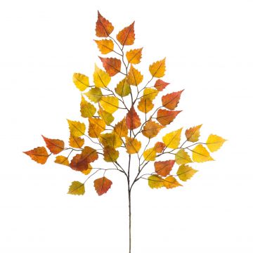 Branche de bouleau décorative NIKOLAJ, jaune-brun, 65cm
