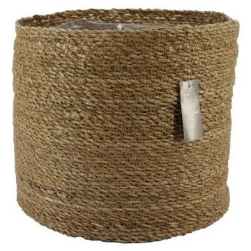 Panier de zostère AMPARO, beige, 30cm, Ø32cm Panier de zostère AMPARO, beige, 30cm, Ø32cm
