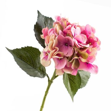 Fausse fleur d'Hortensia GABRIELLA, rose, 50cm, Ø18cm