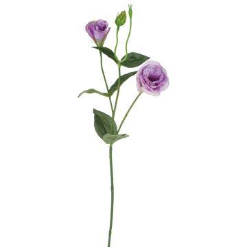 Branche de lisianthus artificielle RINARA, lilas, 65cm