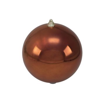 Boule de Noël CANELA, cuivre brillant, Ø20cm
