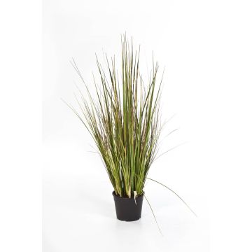 Herbe artificielle SATRIO, vert-jaune-brun, 90cm