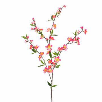 Branche de cerisier décorative KATHRIN, fleurie, crème-rose, 65cm