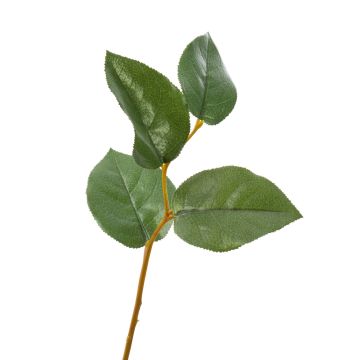 Branche de pommier décorative DAVID, vert, 40cm