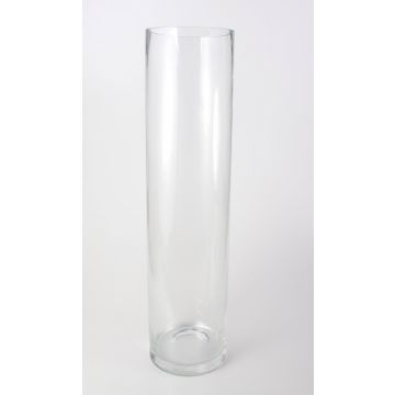 Vase cylindrique / Vase en verre SANSA AIR, transparent, 100cm, Ø 20cm 