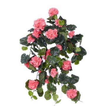 Géranium artificiel à planter ANTON, rose, 65cm, Ø5-8cm