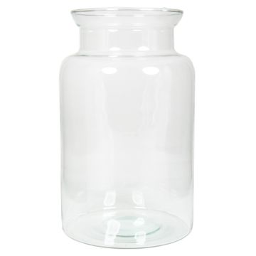 Vase à fleurs KARIN OCEAN en verre, transparent, 30cm, Ø19cm