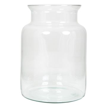 Vase à fleurs KARIN OCEAN en verre, transparent, 25cm, Ø19cm