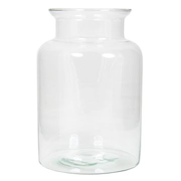 Vase à fleurs KARIN OCEAN en verre, transparent, 25cm, Ø17cm
