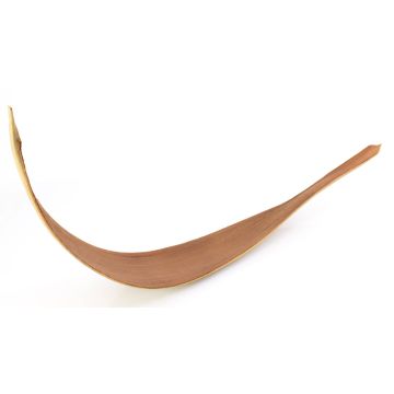 Feuilles de coco en forme de bateau XXL CHIPUNA, beige-marron, 115 cm