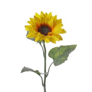 Fleur artificielle tournesol LUPITA, jaune, 80cm, Ø17cm