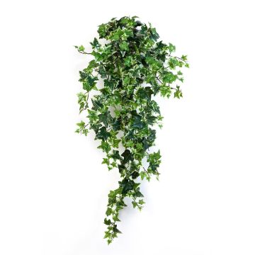 Buisson de lierre artificiel LUKA, à piquer, vert-blanc, 90 cm