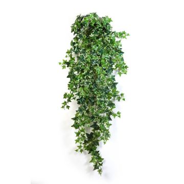 Buisson de lierre artificiel LUKA, à piquer, vert-blanc, 110cm