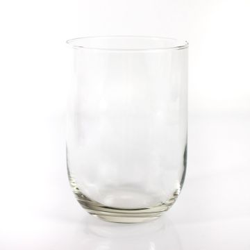 Vase de table en verre MARISA, transparent, 20cm, Ø13,5cm