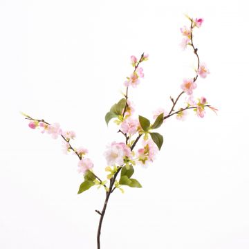 Branche décorative de cerisier en fleurs VALESKA, rose, 85cm