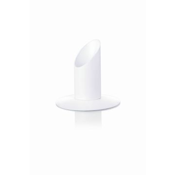 Chandelier en métal RIANNON pour bougies, blanc, 8,5cm, Ø8,3cm