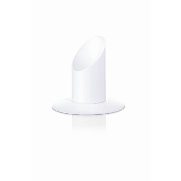 Chandelier en métal RIANNON pour bougies, blanc, 9,5cm, Ø8,3cm