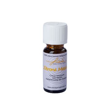 Huile essentielle pure ROMERO, Citron Messina, 10ml, 7cm, Ø2,3cm