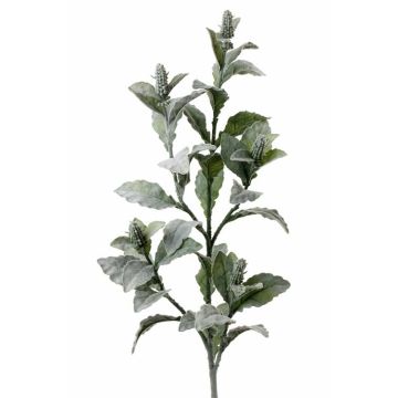 Plante décorative branche d'oreille d'âne ODIL, gris-vert, 105cm