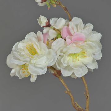 Branche décorative de magnolia ANJULI, crème, 105cm