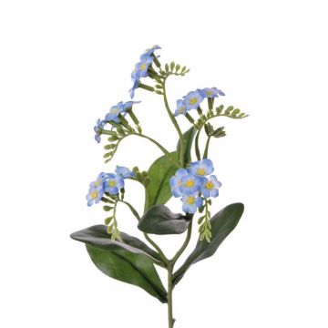 Fleur artificielle Myosotis ESTHER, bleu clair, 35cm, Ø2cm
