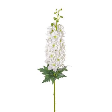 Fleur artificielle Delphinium RIKKE, blanc, 95cm, Ø11cm