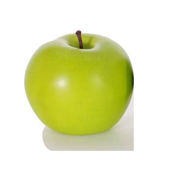 Pomme artificielle ADALBERO, vert, 8cm, Ø8cm