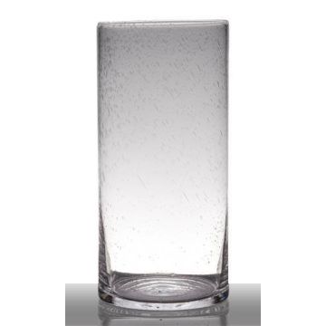 Vase à poser au sol en verre SANUA, cylindre/rond, transparent, 40cm, Ø19cm