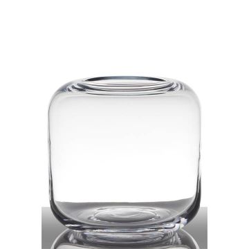 Bonbonnière EIKE, cylindre/rond, transparent, 21cm, Ø21cm