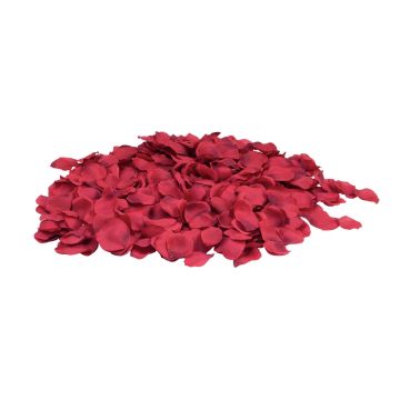 Pétales de roses artificielles MEGGIE, 500 pièces, rouge, 4x4cm