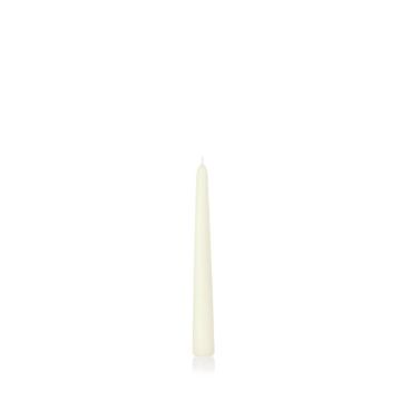 Bougie de table / bougie de ménage PALINA, ivoire, 20cm, Ø2cm, 5h - Made in Germany