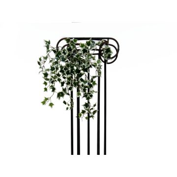 Buisson de lierre artificiel JOHANNES à planter, vert-blanc, 60cm