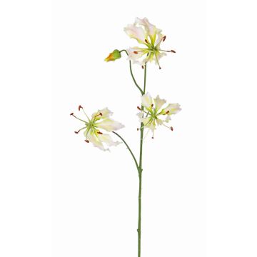Fausse fleur Gloriosa TIANA, rose-vert, 80cm, Ø8-15cm