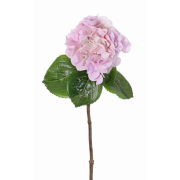 Hortensia en plastique CHIDORI, rose, 60cm, Ø20cm