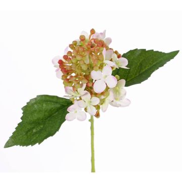 Fausse fleur Hortensia CHABY, rose, 30cm, Ø9cm