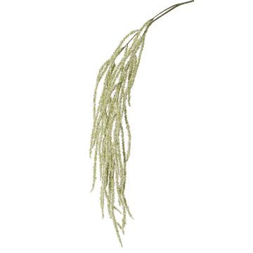 Branche d'Amaranthus décorative MARGARETE, crème, 105cm