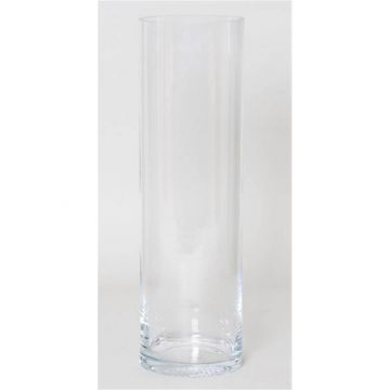 Vase à poser au sol SANSA OCEAN, cylindre/rond, transparent, 50cm, Ø15cm