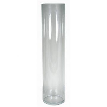 Vase à poser au sol SANYA OCEAN, cylindre/rond, transparent, 68,5cm, Ø16cm