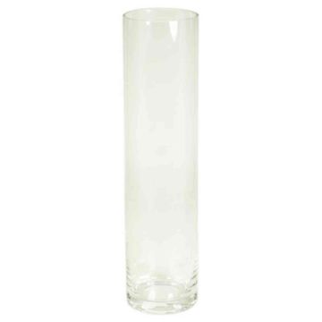 Vase à fleurs SANSA OCEAN, cylindre/rond, transparent, 40cm, Ø10cm