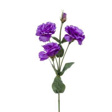Fleur textile Lisianthus JENO, violet, 70cm