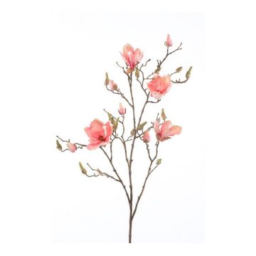 Fleur textile magnolia CAELO, rose, 105cm