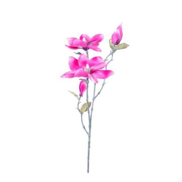 Magnolia artificiel ZEON, rose, 75cm