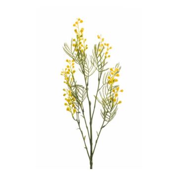 Mimosa artificiel MARFIL, jaune, 65cm