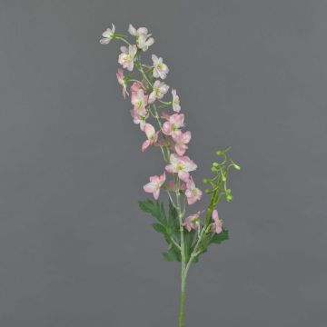 Delphinium artificiel WALIA, rose, 75cm