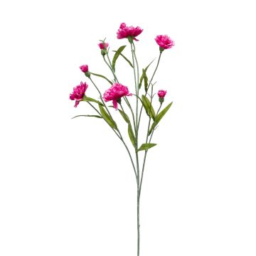 Fleur artificielle œillet KANO, rose, 70cm