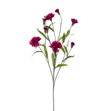 Fleur artificielle œillet KANO, violet, 70cm