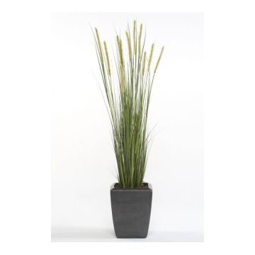 Herbe décorative ANAELLA avec panicules, vert, 120cm