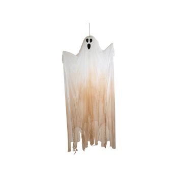 Figurine d'Halloween fantôme HILDEGARDA, fonction sonore et mouvement, LEDs, 155cm
