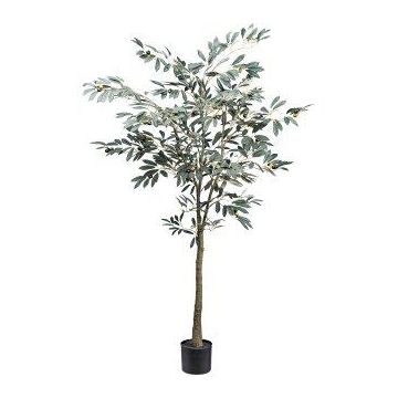 Arbre artificiel Olivier MAUME, troncs artificiels, fruits, 150cm
